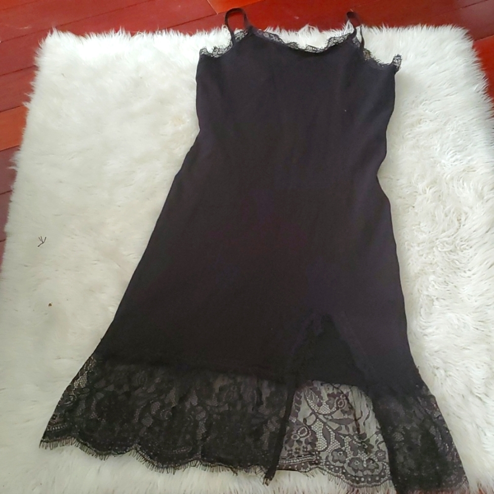 Black Spaghetti straps dress